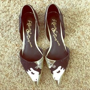 Alice+ Olivia d’orsay unicorn flats